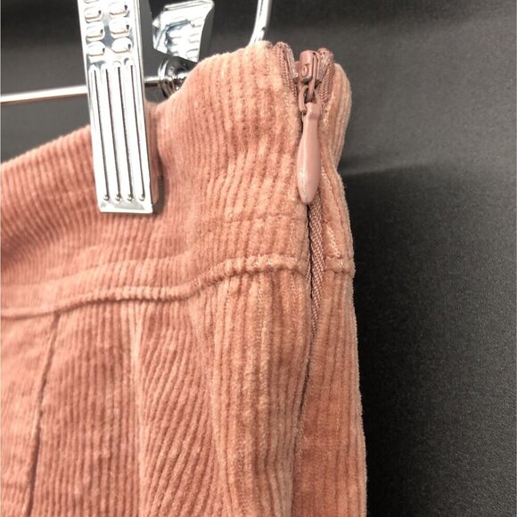 Alter'd State Womens Corduroy Scalloped Hem Mini Skirt S Pink Coquette Soft Girl - Picture 3 of 10